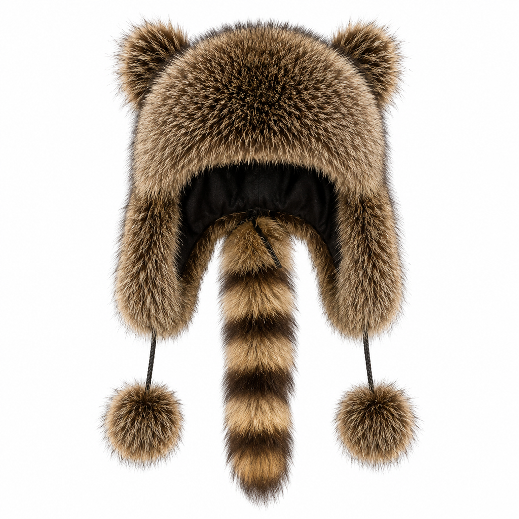 The Meeko Tail Trapper Hat